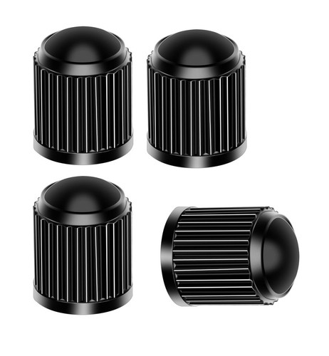 Black plastic alloy - wheel, dust